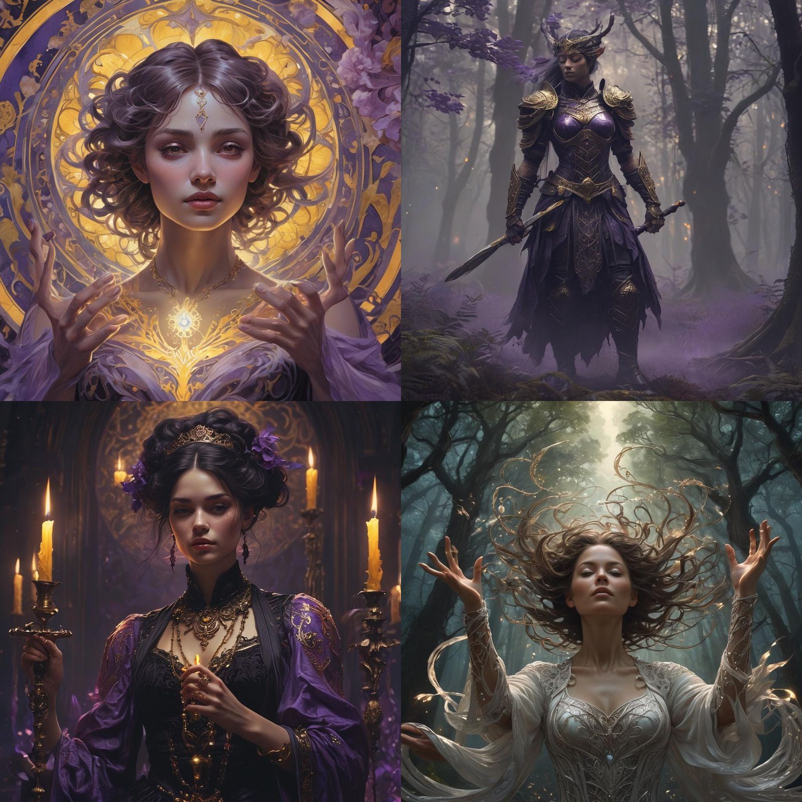 Balancing Energy in Dark Fantasy Style