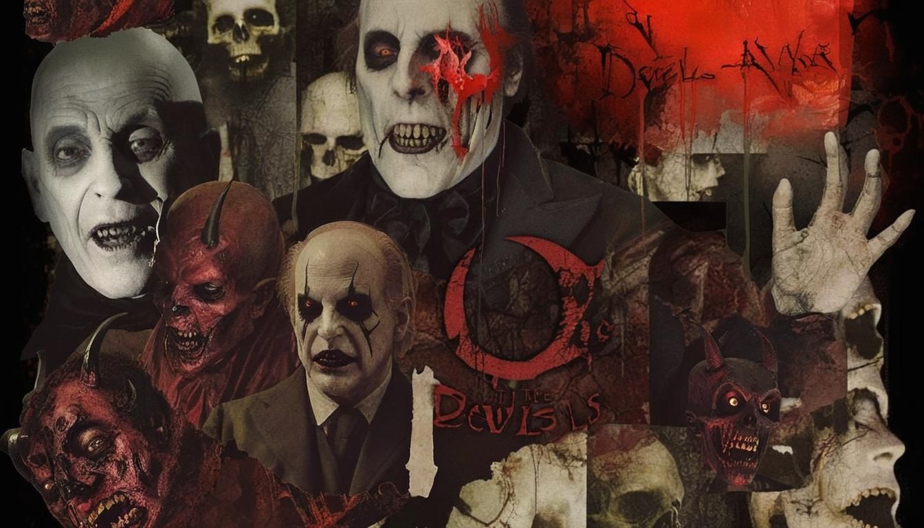 Devils in Empty Hell: A Gothic Horror Collage