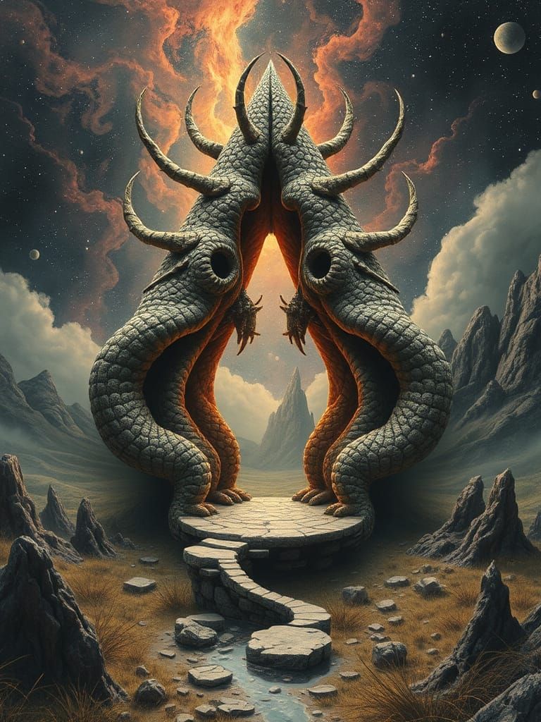 Intriguing Figures in Infinite Split