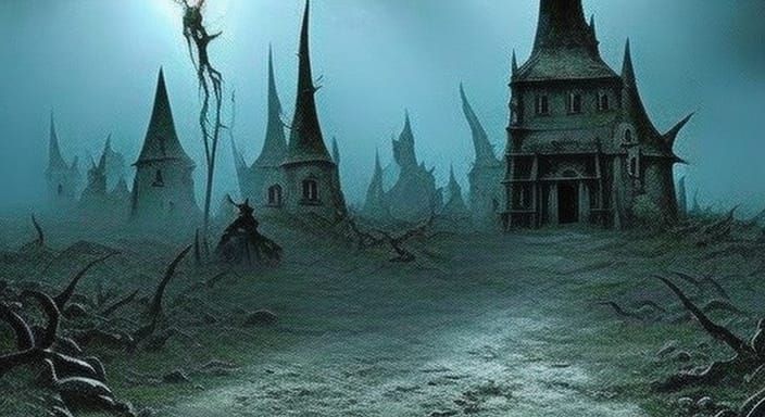 Nightmarish Dark Fantasy Horror Masterpiece