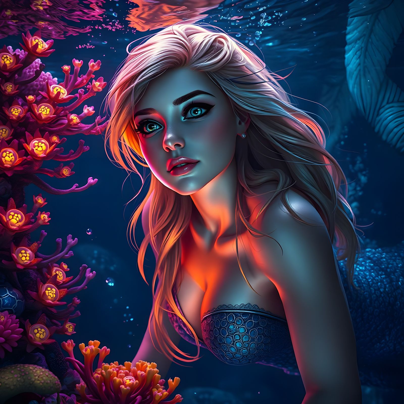Coral Mermaid