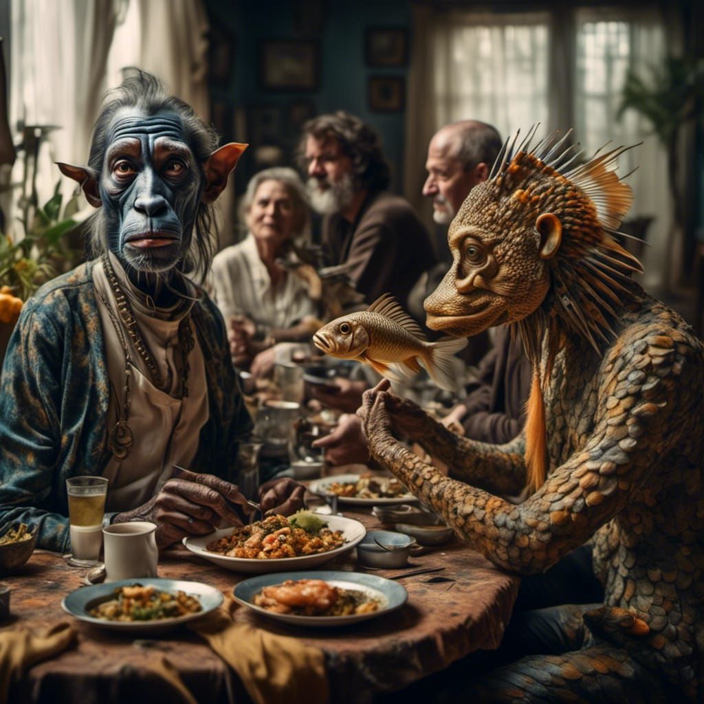 Exotic Aliens Gather in Surreal Portrait Photography