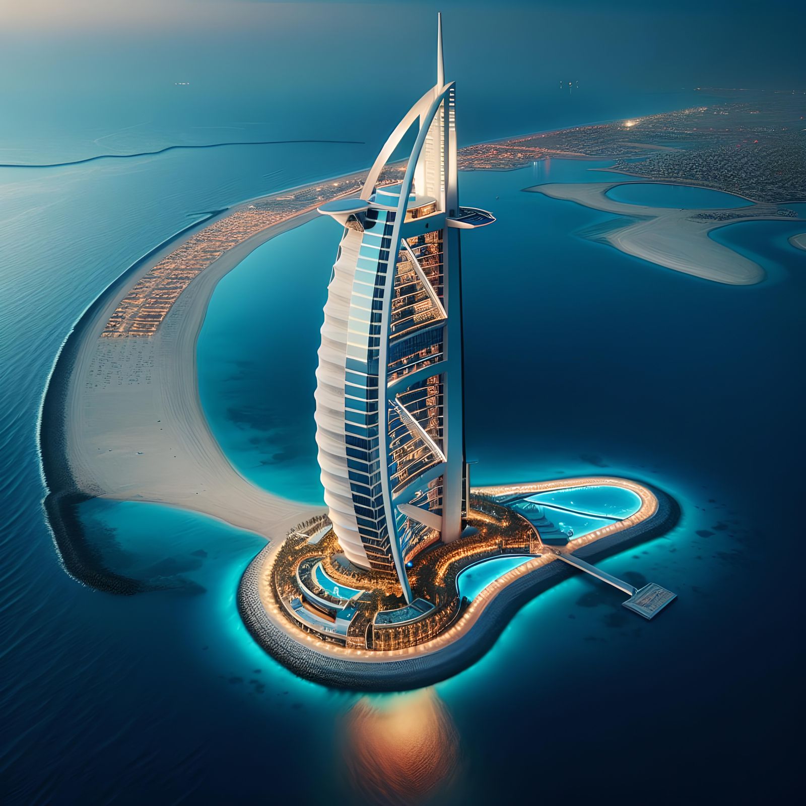 Burj Al Arab. Dubai, United Arab Emirates