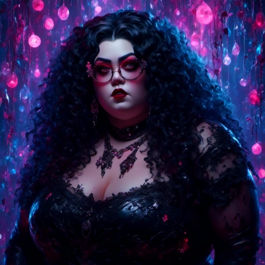 curvy bbw gothic