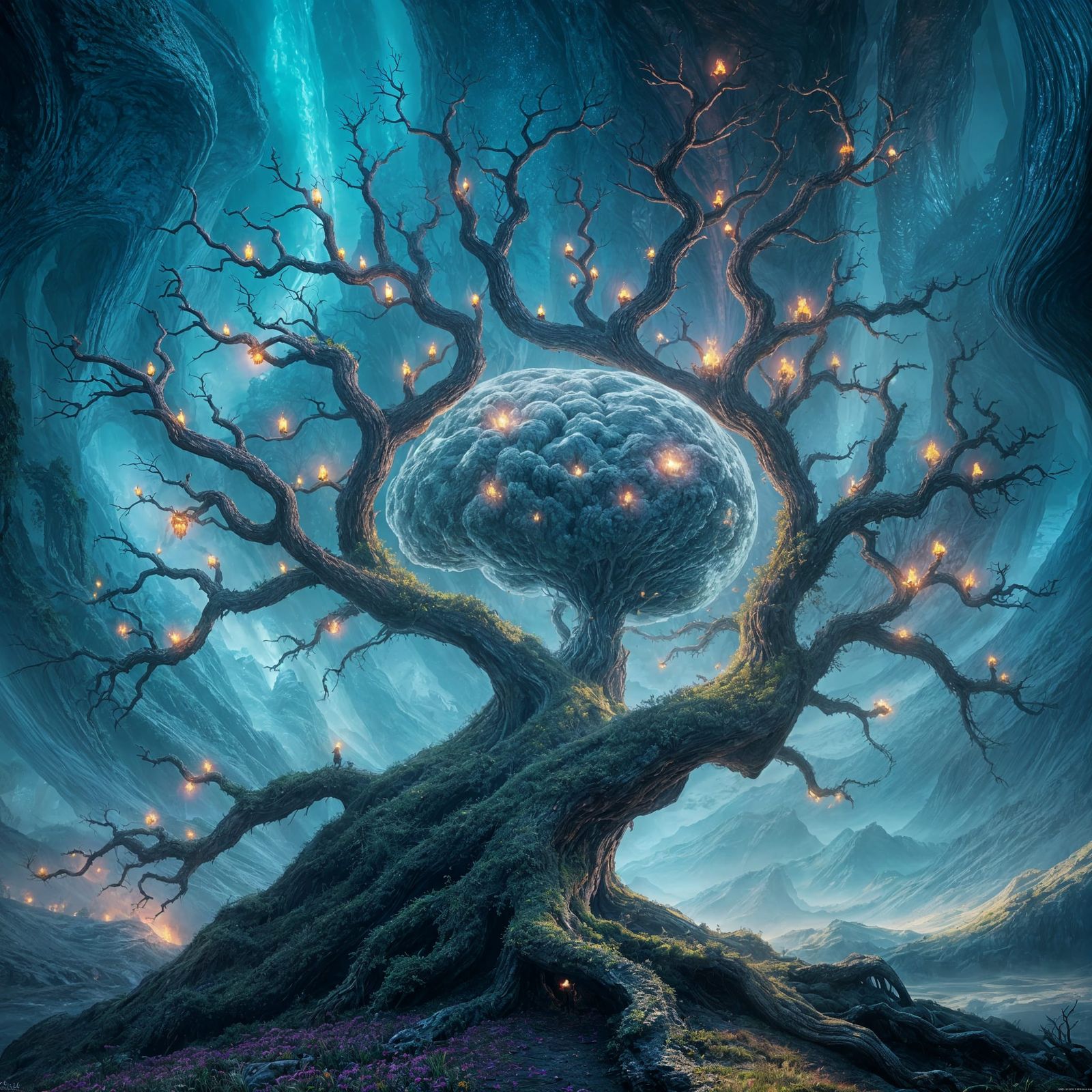 Vibrant Realms of Hope and Resilience