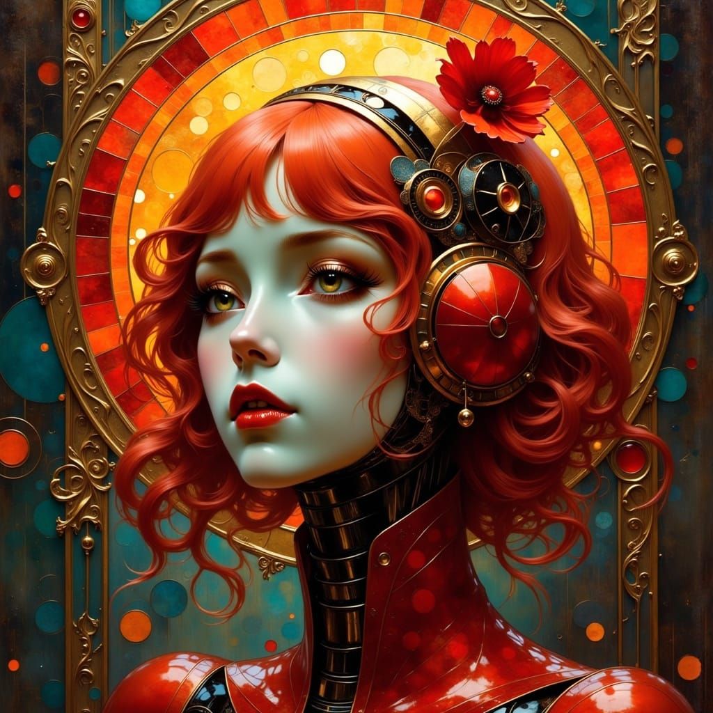 Red Neon Android Reveals Identity in a Haunting, Blade Runne...