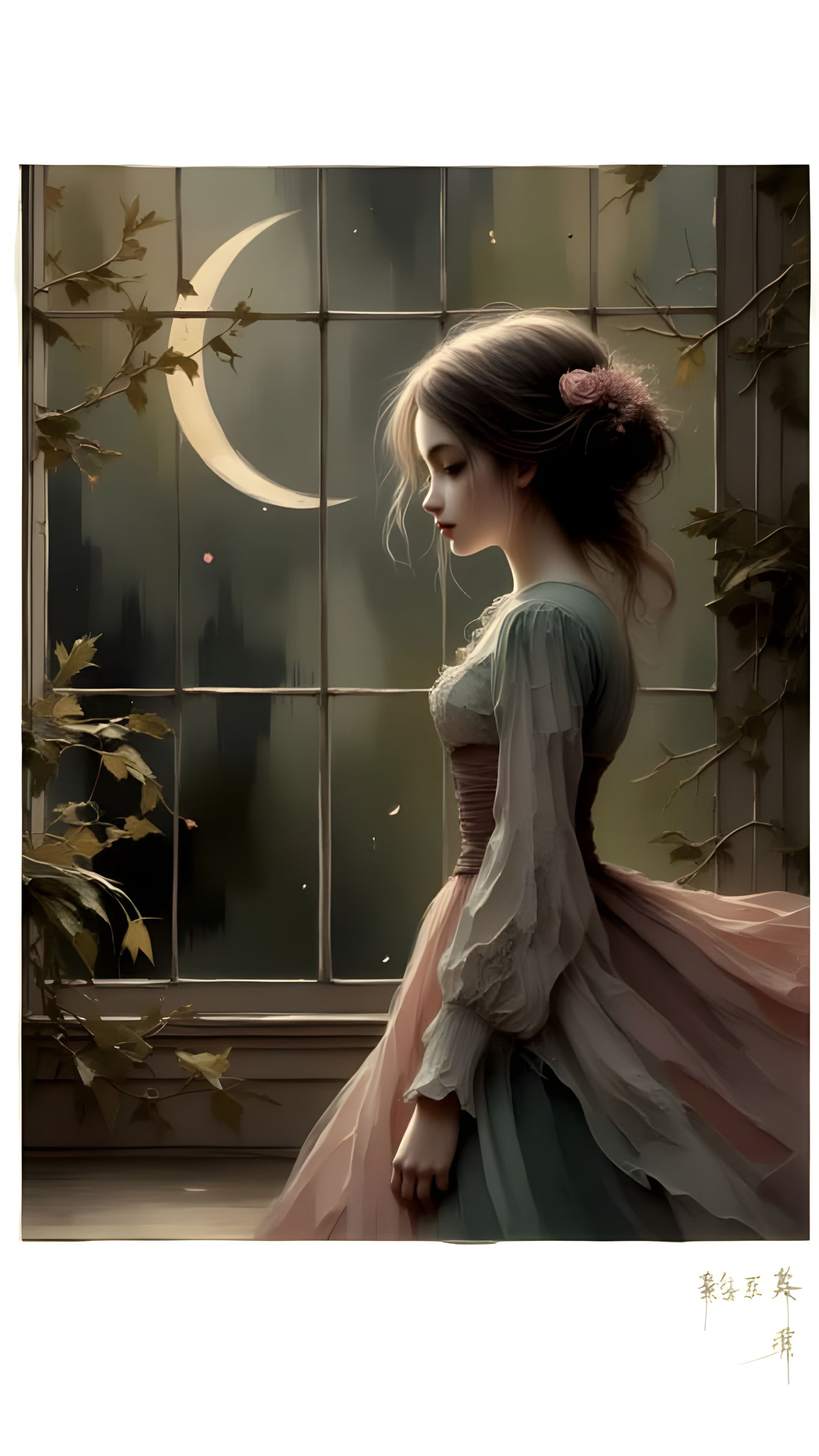 Renaissance Painting with Photorealistic Details and Sunshin...