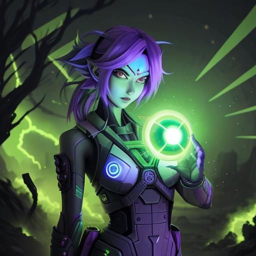 Radioactive Satureya: An AI Generated Interpretation