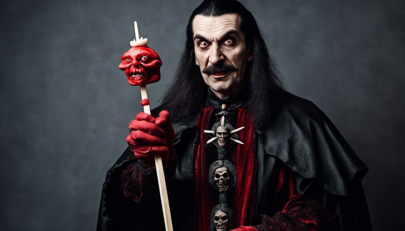 Vlad the Impaler: Dark Humor Photography