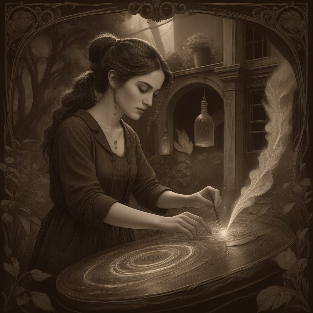 Victorian Style Transformation of Image