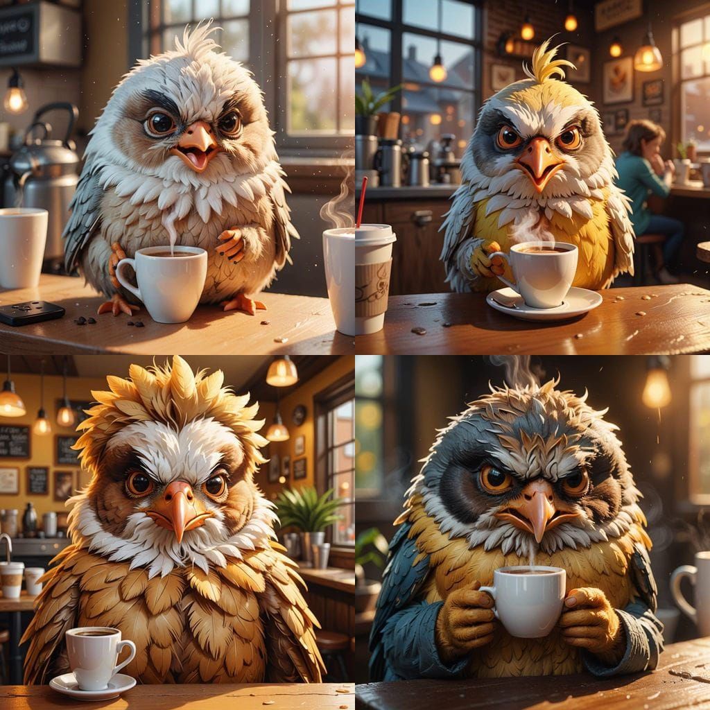 Grumpy Chick's Coffee Break