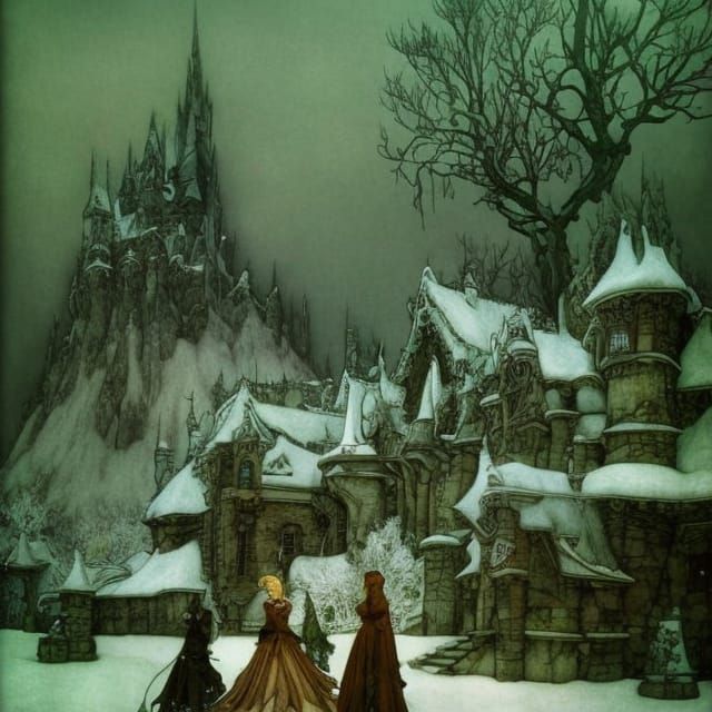 Snow Queen's Gothic Winter Kingdom