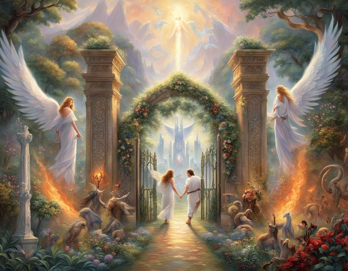 Adam and Eve Expelled From Eden