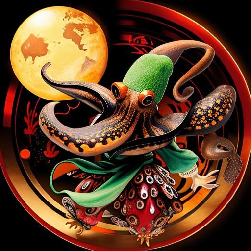 AI Generated Octopus Image