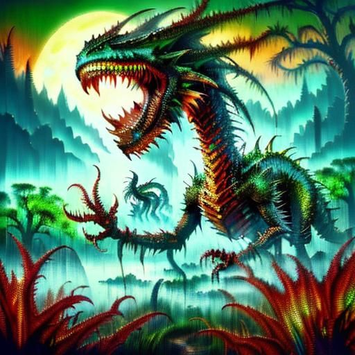 Mars Flytrap Thrives in Sci-Fi Martian Landscape