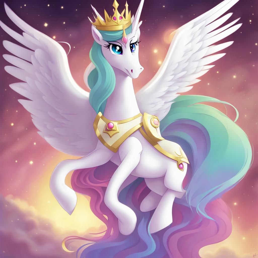 Princess Celestia AI Image
