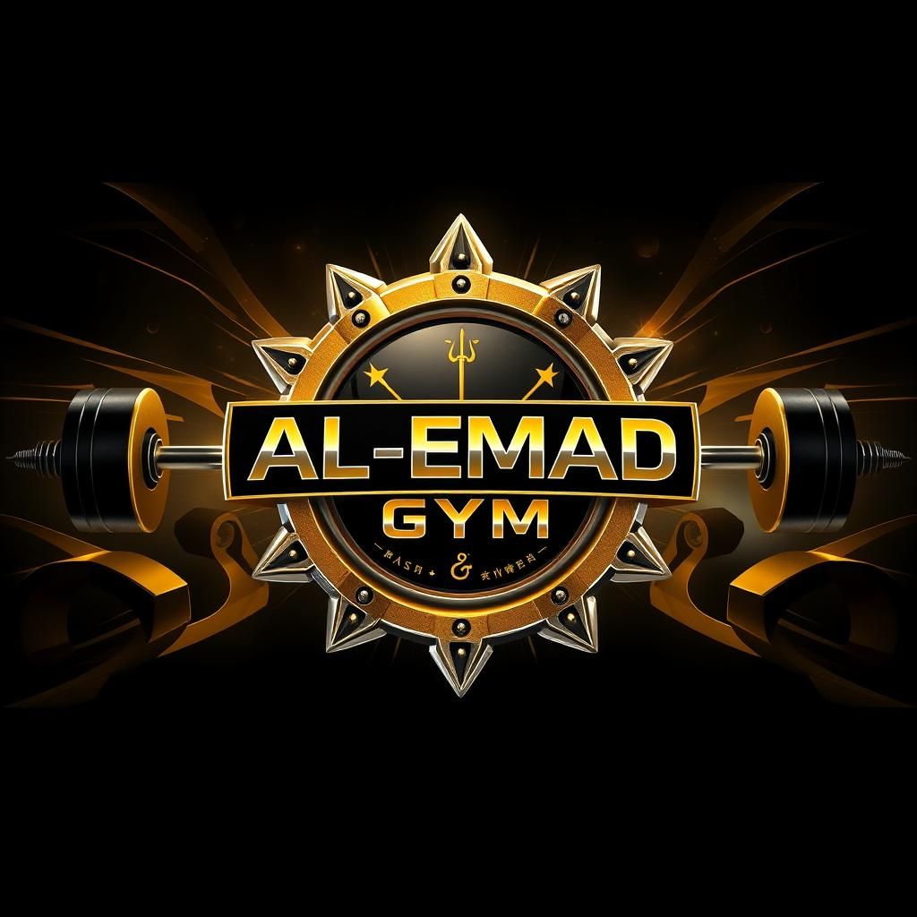 AL-EMAD GYM logo