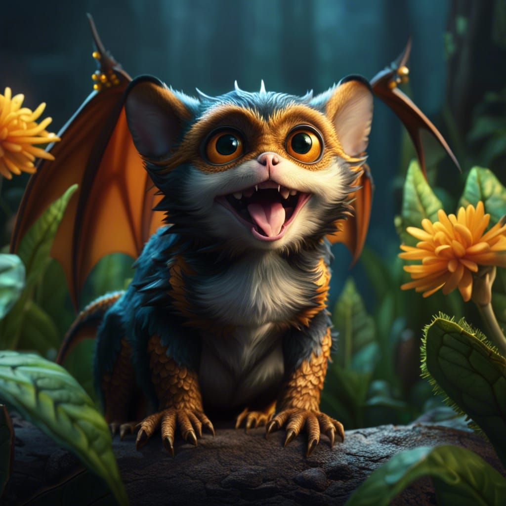 Fantasy Cute Animals in Cinematic Style