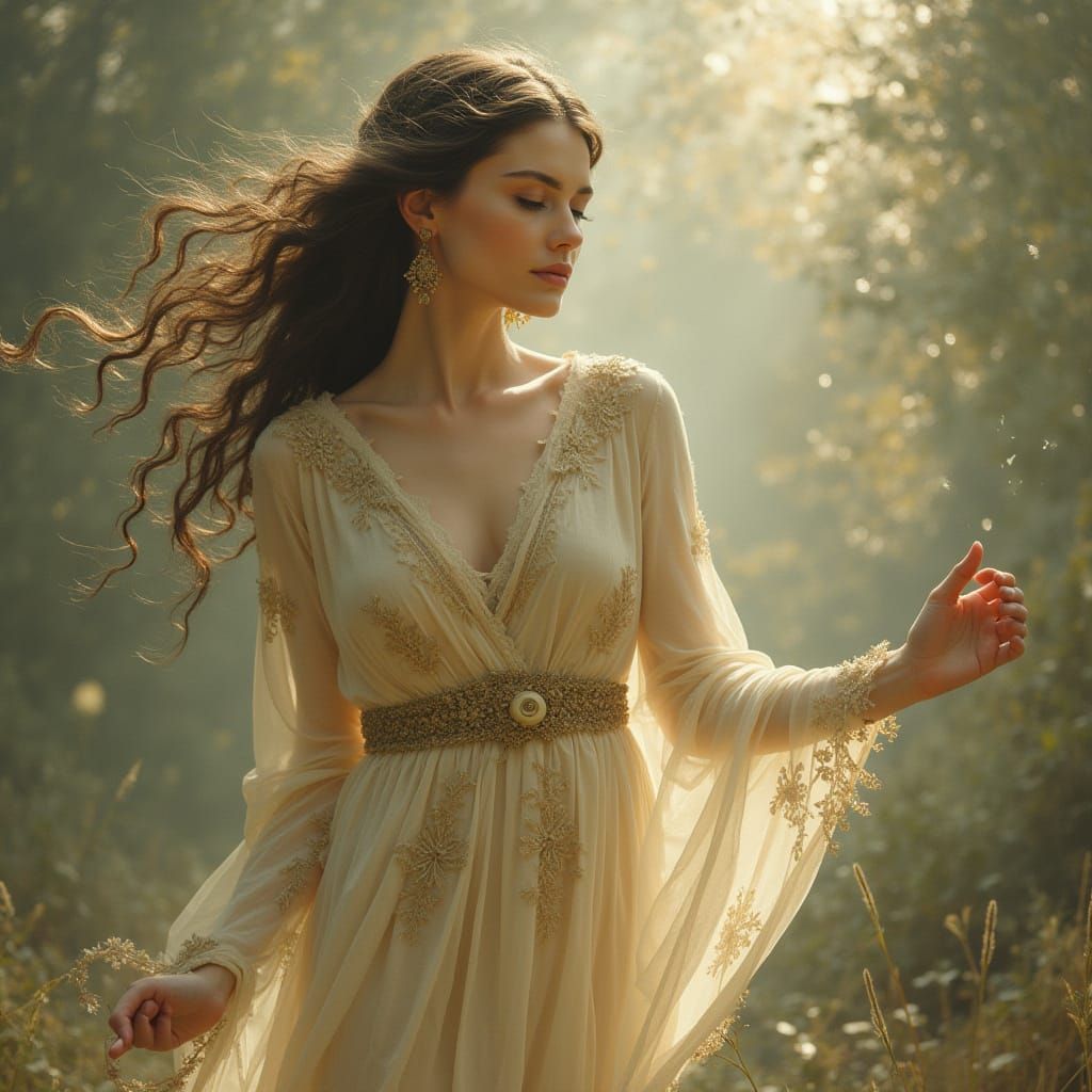 Ethereal Goddess of Conscious Being