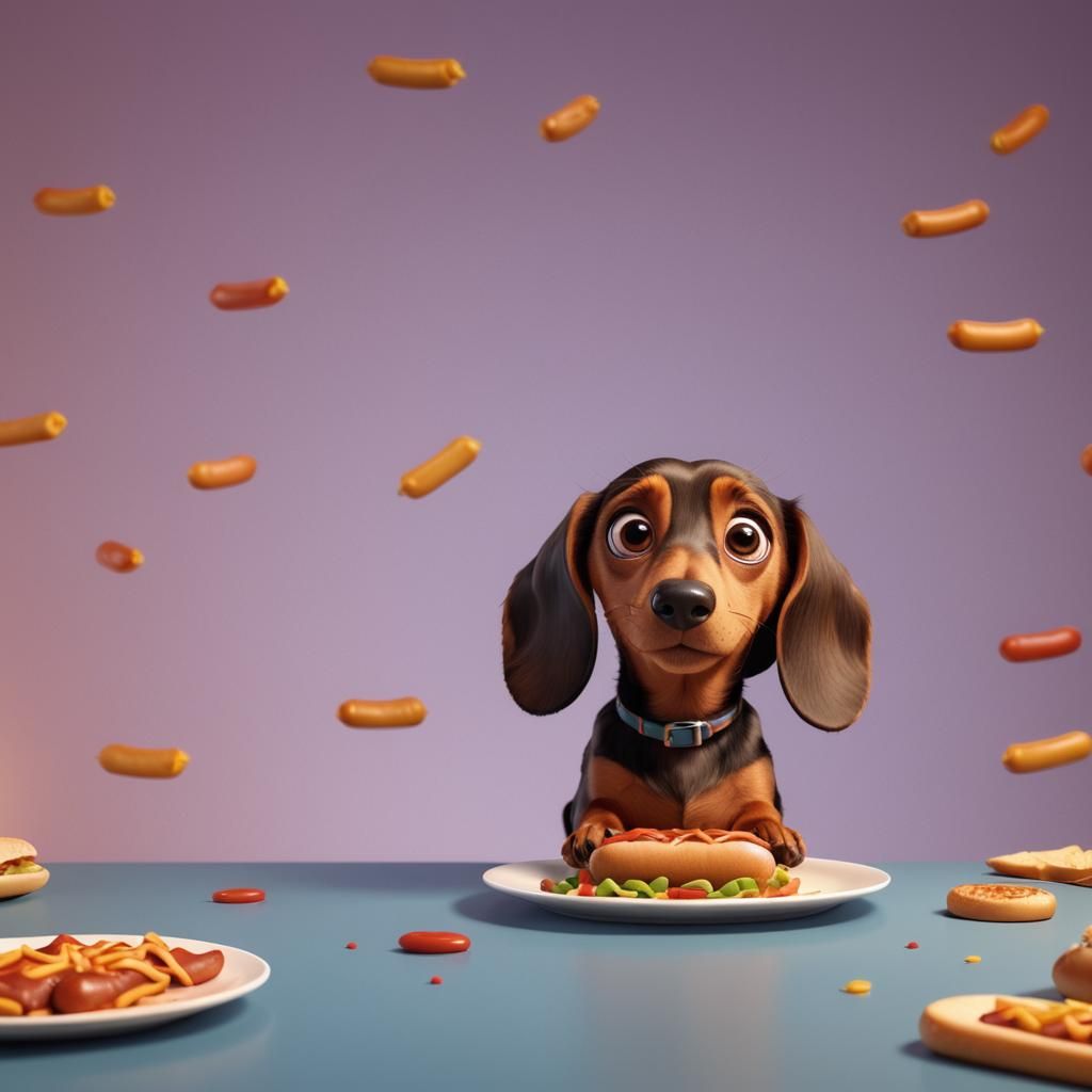 "You eat baby Dachsund's?"