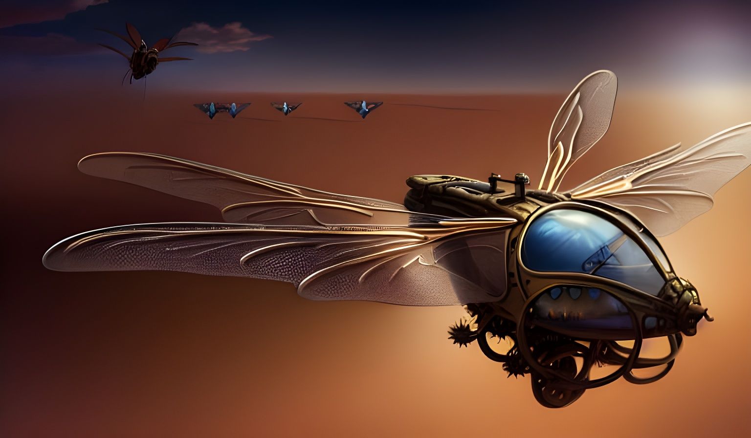 Arrakis Dune Ornithopter Design