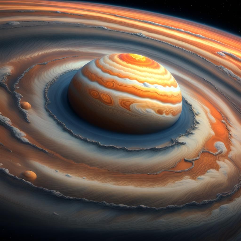 Jupiter's Great Red Spot: 3D Game Cinematic