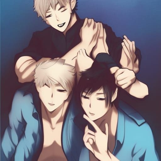 Gay Men in Anime Key Visual Style