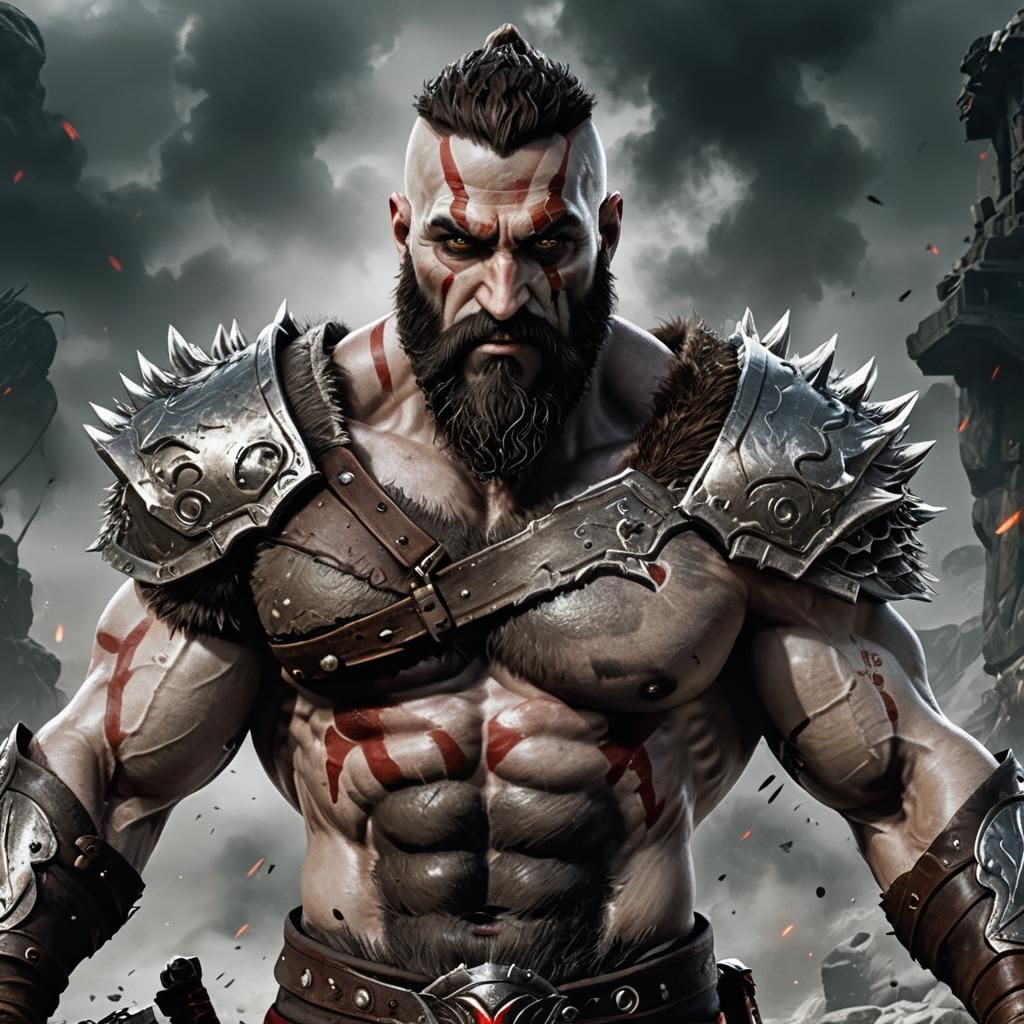 Cyborg Kratos: God of War Concept Art
