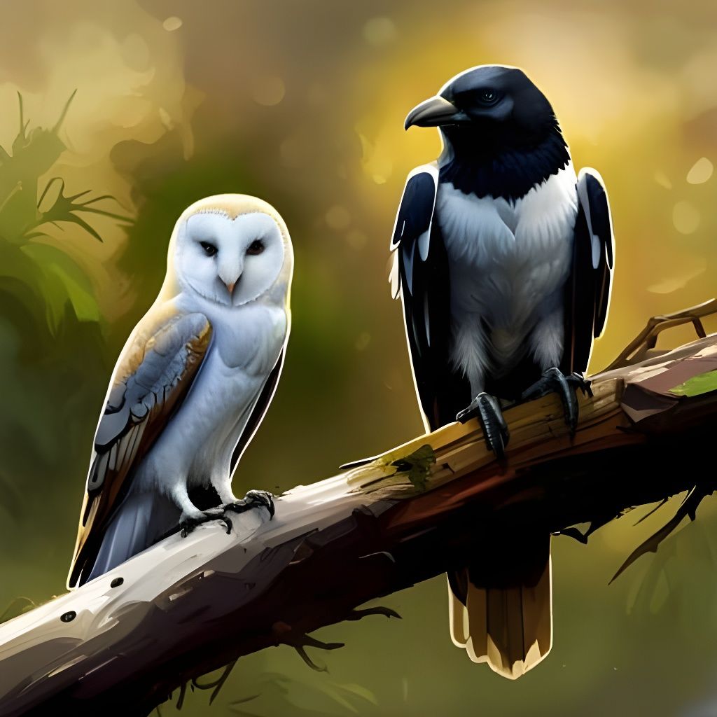 Abstract Blending of Colors and Forms