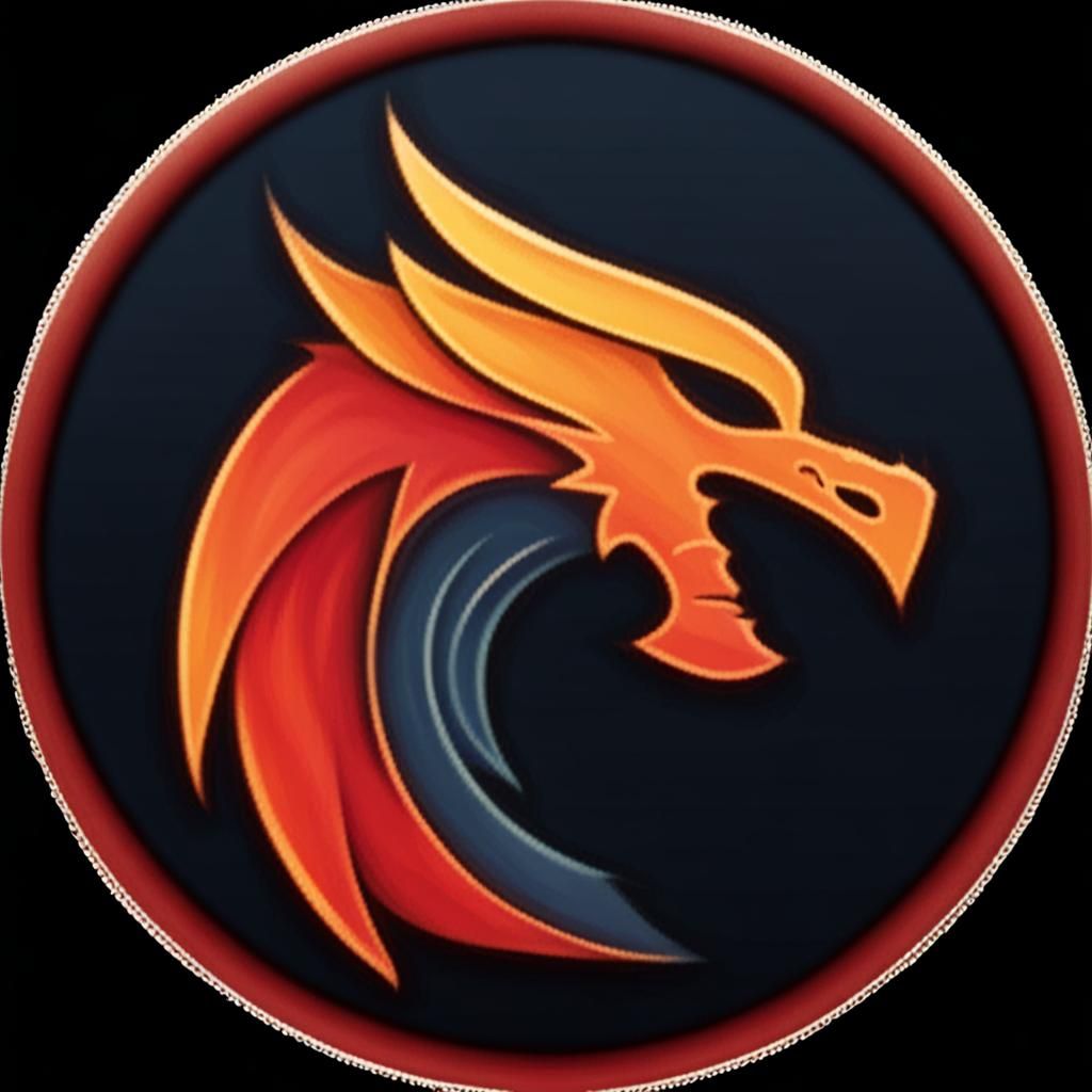 Garuda Linux Dragonized Logo: A Dragon Emblem