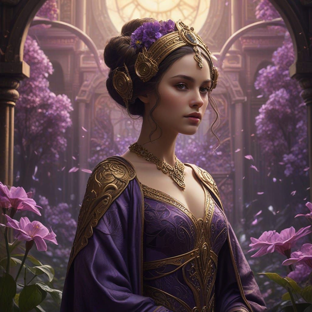 Dark Fantasy Florale Tribute to Padme Amidala