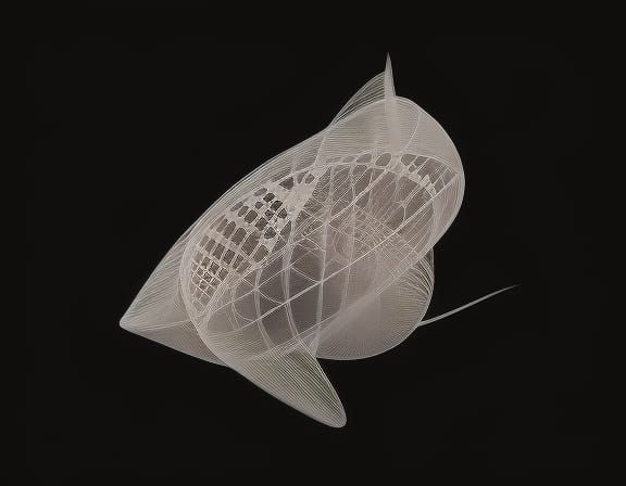 Complex 3D Structure with Geometric and Natural Forms