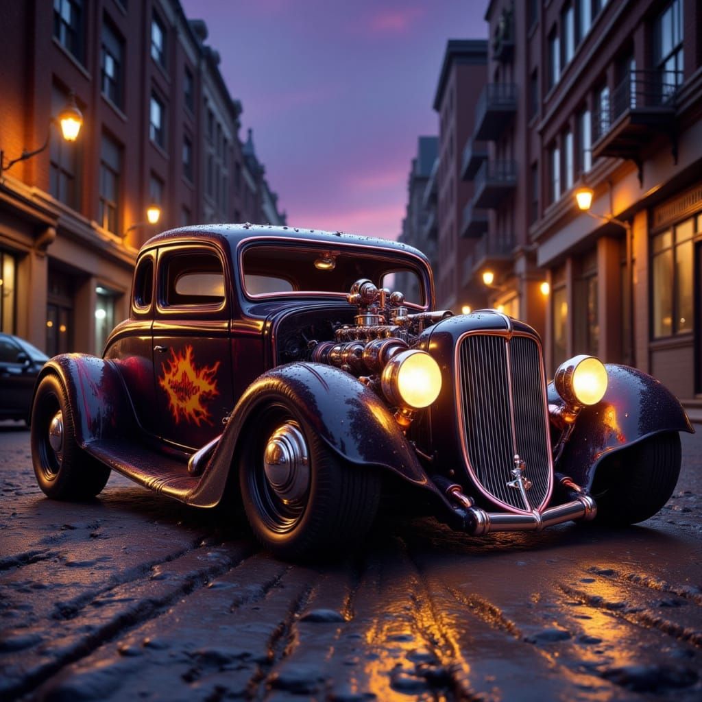 Rat Rod on the Urban Street!!!