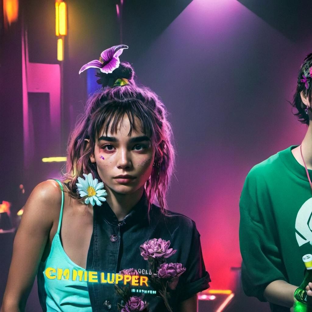 Bohemian Woman in Lavish Room, Cinematic Film Still