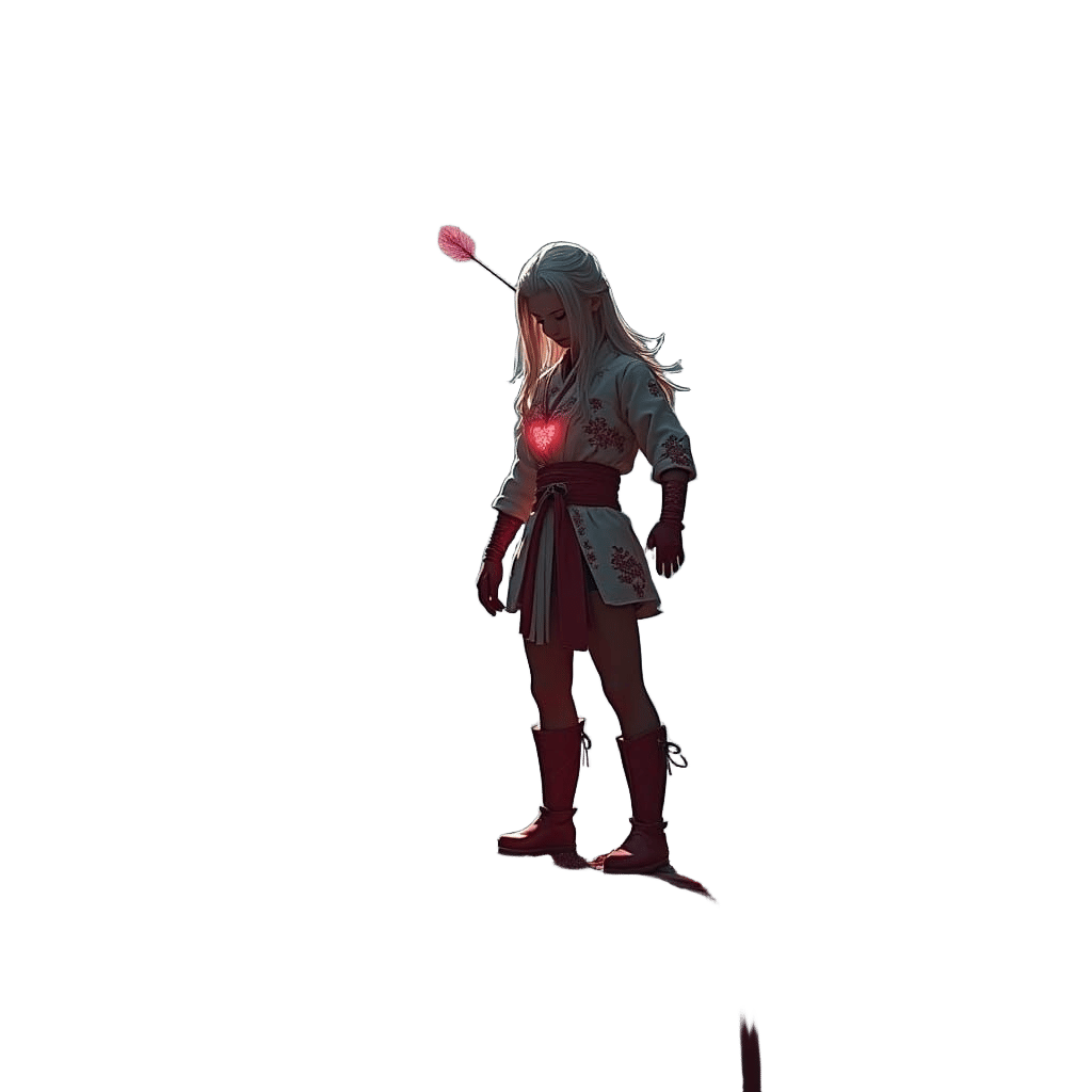 Anime Character in Detailed Fantasy Concept Art