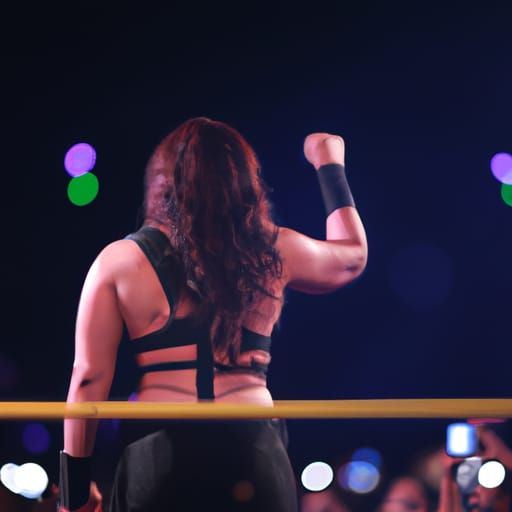 Mega Muscular Bodybuilder Mom in Wrestling Ring