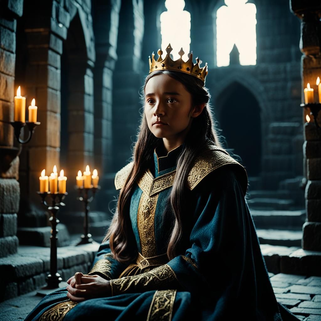 Queen Shireen in Dark Castle: Cinematic Film Still