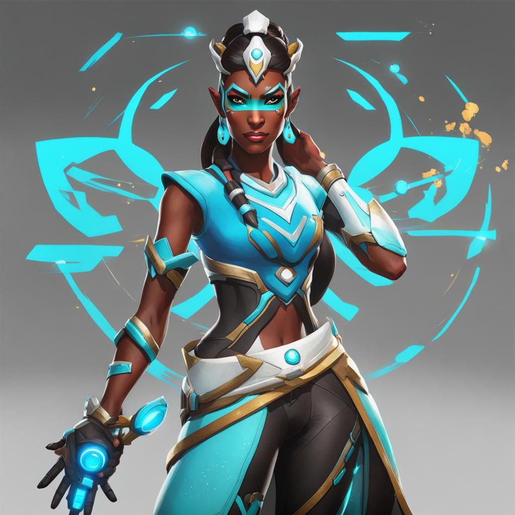Symmetra Overwatch Digital Art