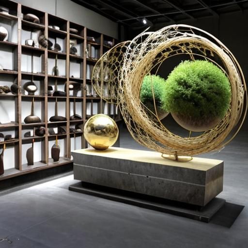 Classic Stone Sculpture, AI Generated