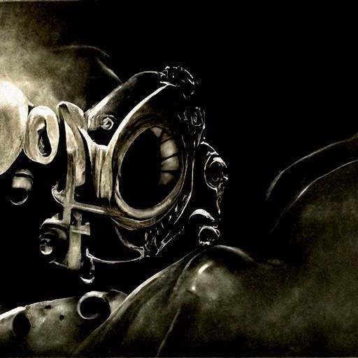 Cronos in Steampunk Film Noir Style