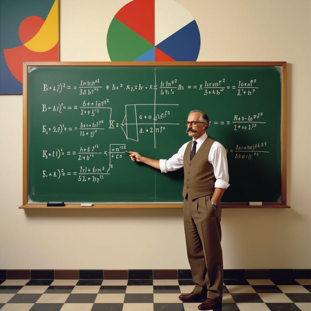 B. Holdom in Surrealist Physics Portrait, 1986