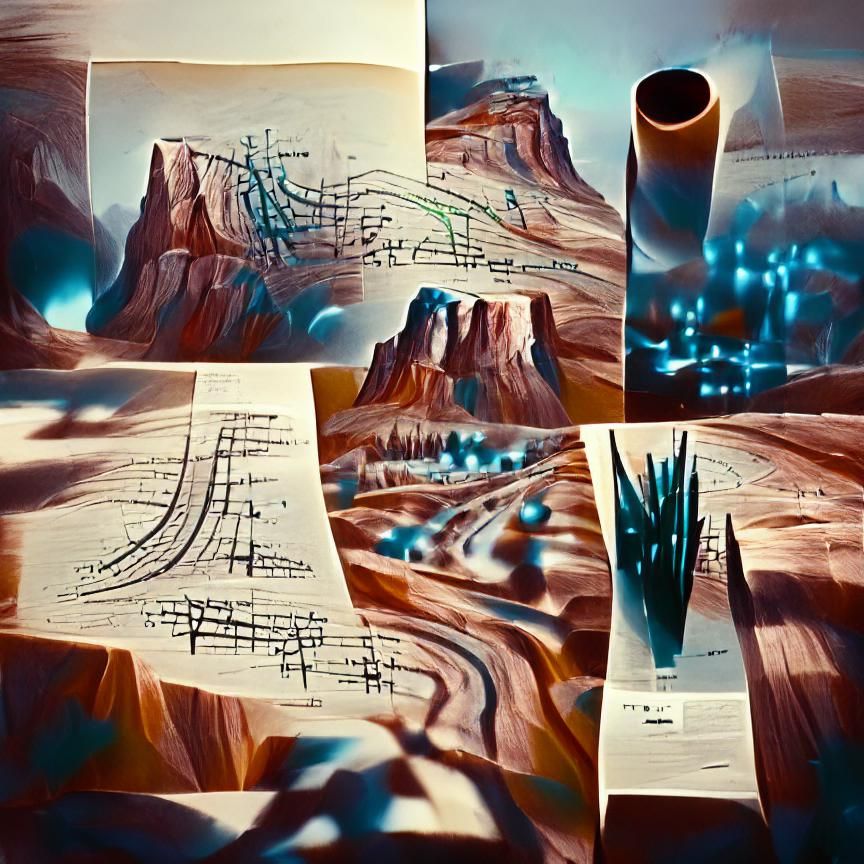 Sedona Arizona: A Geometric Musical Desert Landscape