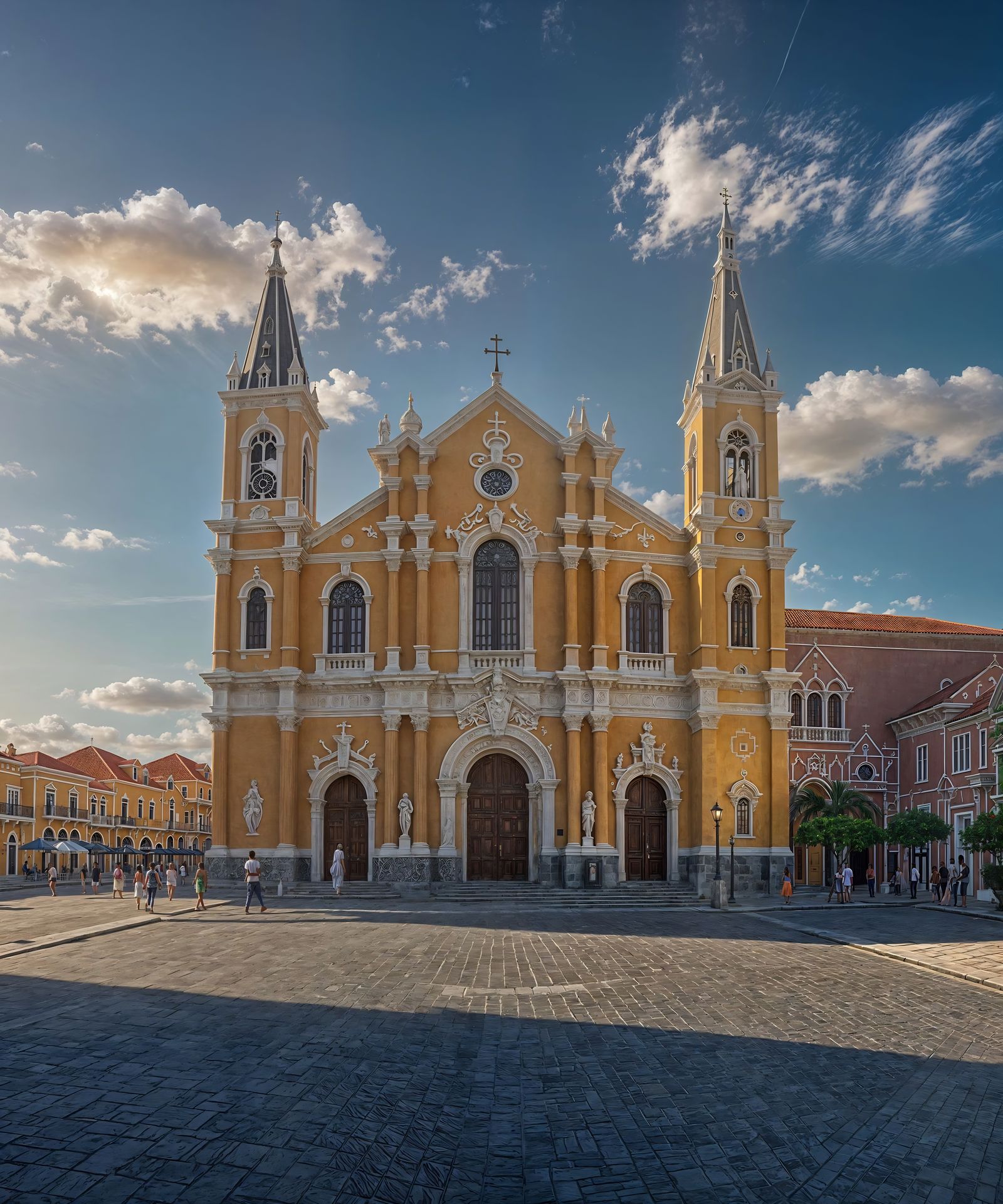 Caribbean-Inspired Redesign of Willemstad Holy Church