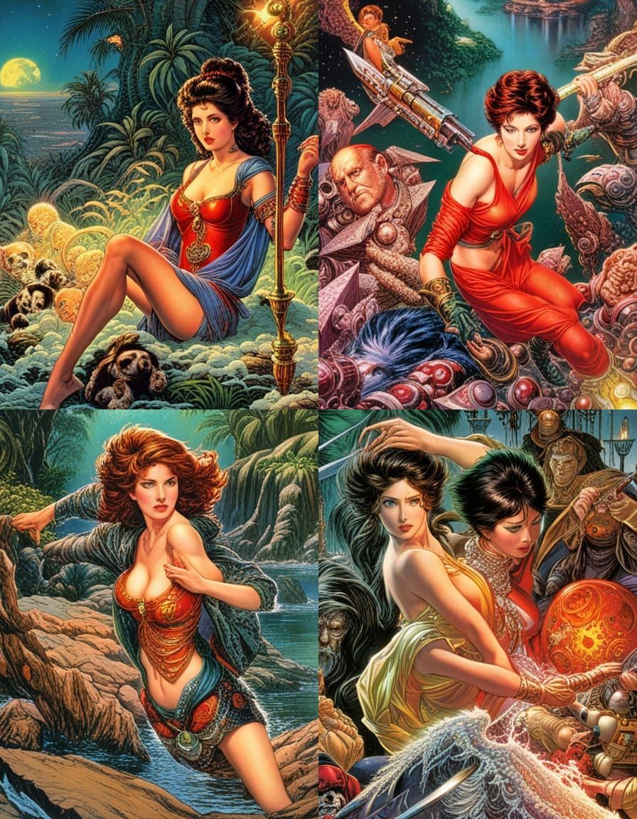 Japanese Movie Poster Art Style