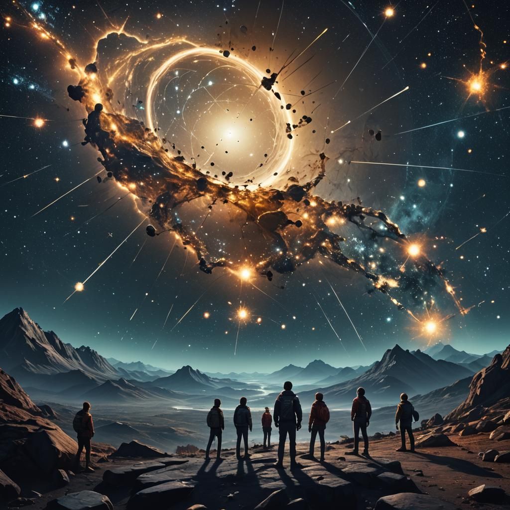 Spectacular Constellation Display Unfolds in the Night Sky