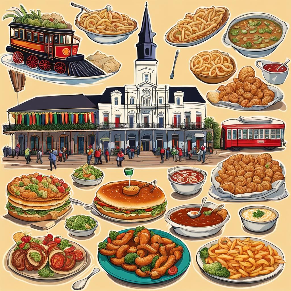 New Orleans: A Culinary AI Representation