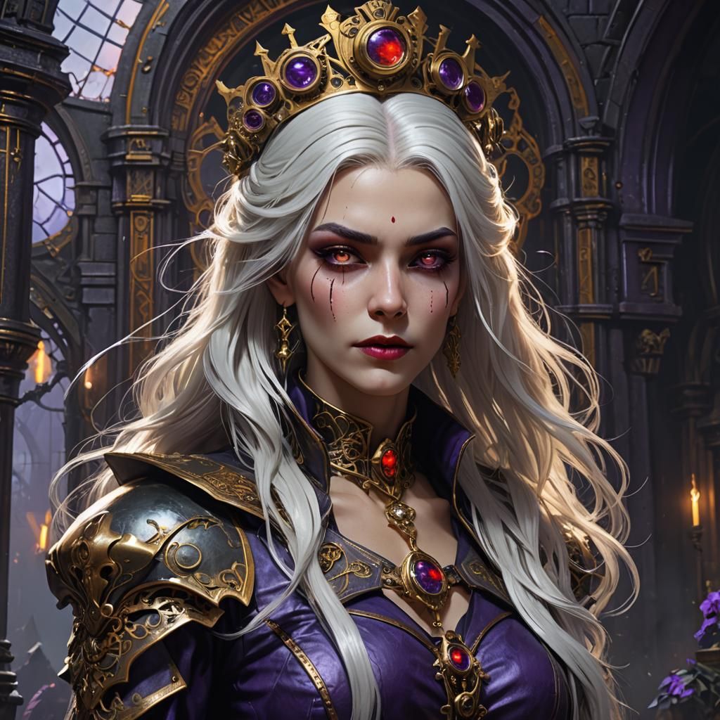 Steampunk Vampire Princess and Underworld King