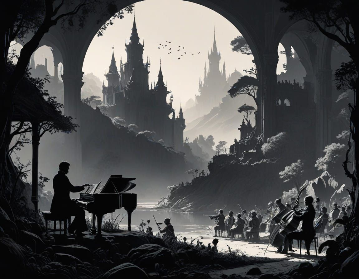 Inspirational Classical Music Ensemble in Vibrant Colors