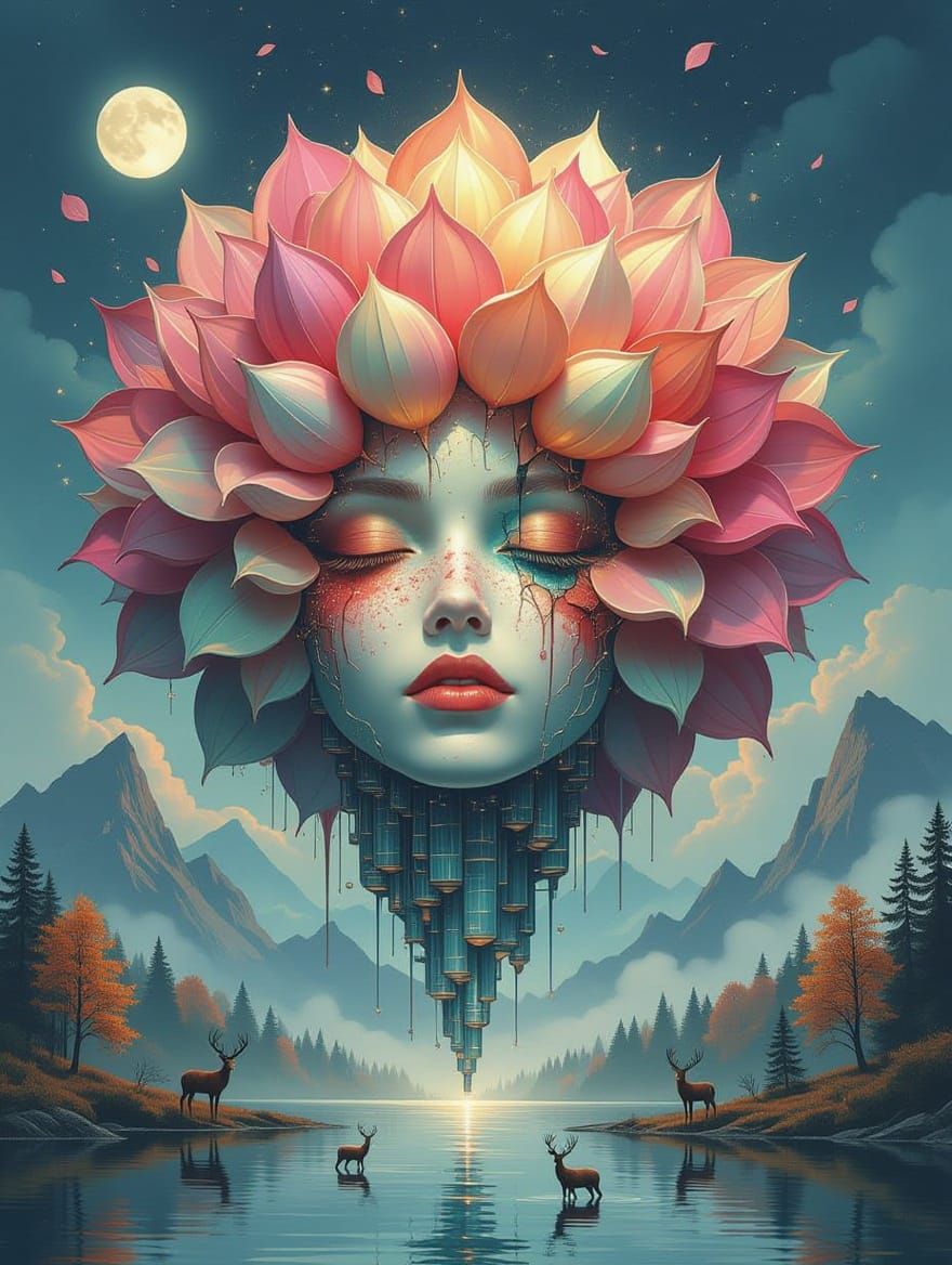 Cosmic Bloom of Impossible Beauty