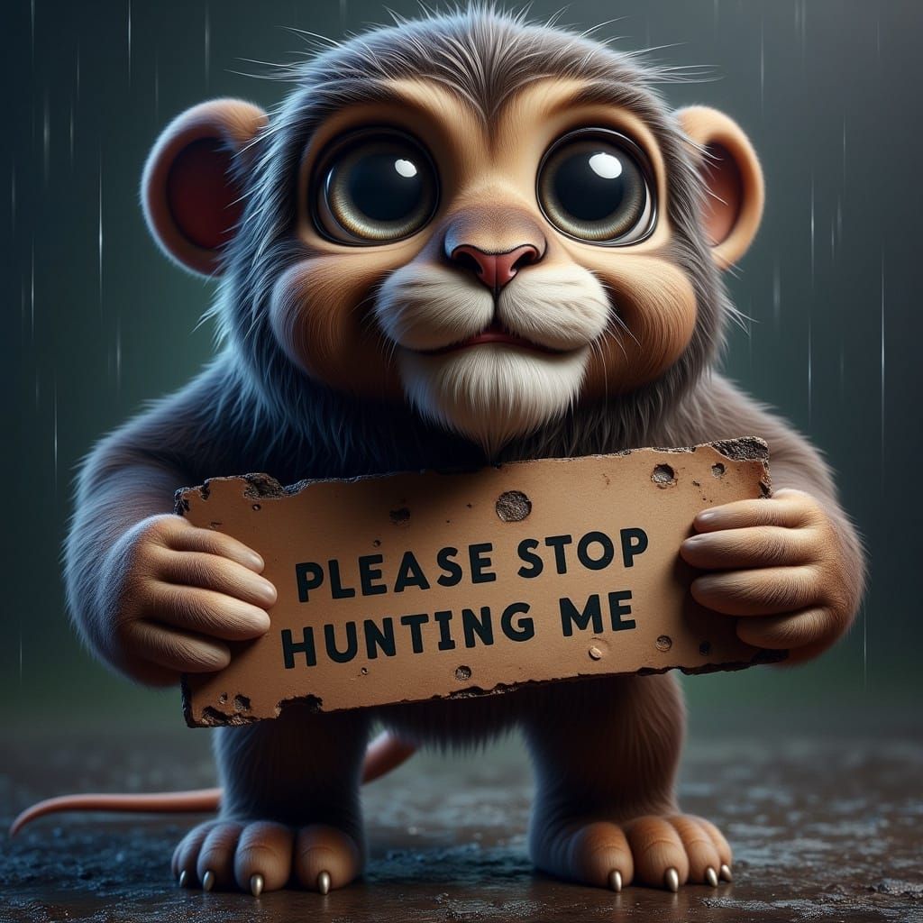 PLEASE STOP HUNTING ME...